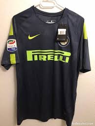 Camiseta tercera equipación nike inter milan 20/21 vapor match. Camiseta Oficial Reserva Inter Milan 2017 2018 Buy Football T Shirts At Todocoleccion 133865566