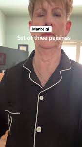 #manbeiqi#setof3pajamas#freeshipping#heartembroidedwithpocket#tiktokshopblackfriday