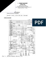 Turn signals all go out 2005 honda civic. Wiring Diagrams Honda 93 Engin