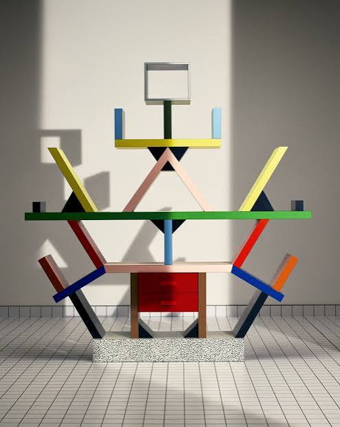 Ettore Sottsass, The Carlton Room Divider, 1981 - ELEPHANT