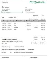 Free Excel Bookkeeping Templates Bookkeeping Templates Statement Template Lawn Care Business