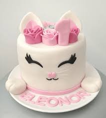 This little cutie for my daughters 'actual birthday' cake. Cat Cake Design Images Cat Birthday Cake Ideas