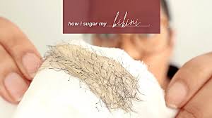 How long should my hair be for brazilian waxing? Diy Your Brazilian Wax At Home My Sugaring Routine Youtube