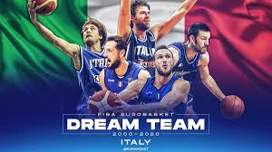 Domani alle 20.30 gli azzurri giocheranno per conquistare un posto ai giochi olimpici di tokyo! Fiba Eurobasket On Twitter The Italbasket Dream Team Of 2000 2020 How Dangerous Would A Squad Like This Be Now Pg Gianmarco Pozzecco Sg Marco Belinelli Sf Andrea Meneghin Pf Danilo
