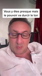 📌 Jimleveilleur (Tiktok) "Macron a peur, vous y êtes presque mais le  pouvoir va durcir le ton"..., ℹ +Infos, Jimleveilleur (Tiktok),  https://www.tiktok.com/@jimleveilleur?lang=fr