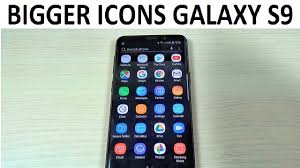 Here's how to set it up. How To Get Bigger Icons On Samsung Galaxy S9 And Note 9 Youtube