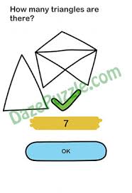 Buka keran paling sedikit untuk mendapatkan air! Brain Out Level 138 Answer Updated How Many Triangles Are There Daze Puzzle