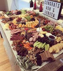 First Ever Attempt At A Grazing Table Food Post Wedding Food Table Party Food Appetizers Engagement Party Recipes