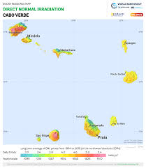 Online map of cape verde. Global Solar Atlas