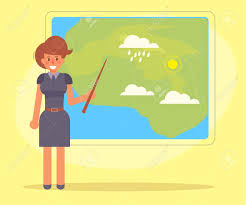 Weather radar, wind and waves forecast for kiters, surfers, paragliders, pilots, sailors and anyone else. Weather Forecast Woman Royalty Free Cliparts Vectors And Stock Illustration Image 98151944
