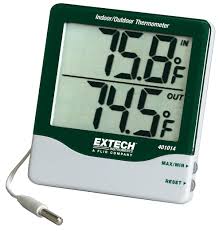 Amazon.com: Extech 401014 Big Digit Indoor/Outdoor ...