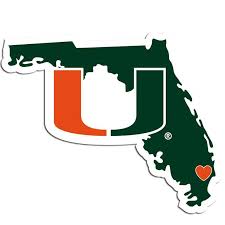 Maybe you would like to learn more about one of these? Miami Hurricanes Home State Decal Miami Hurricanes Football Hurricanes Football Miami Hurricanes Gear