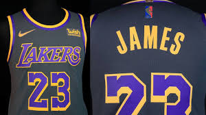 Fans in the replies seemed to love this jersey, but something about it is very off to me. Lakers Release Earned Edition Jerseys To Celebrate 17th Nba Title Abc7 Los Angeles