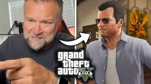 Ned Luke re-enacts Michael Voice Lines from GTA 5