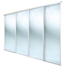 Customise your size, frame colour and door finish with our fitted wardrobes. Spacepro Classic 4 Door White Framed Sliding Mirror Wardrobe Doors Mirror 2978 X 2260mm Sliding Wardrobe Doors Screwfix Com