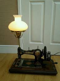 pin by musa cakir on recycling lamp old sewing machines sewing machine