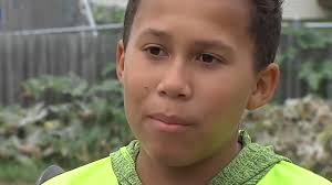 Boy mows lawns to buy gravestone for the father he never knew