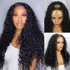 Hair falls, human hair half wigs sale | c4. Amazon Com Isee U Part Wigs Human Hair 28 Inch Kinky Curly Virgin Hair Wigs 2 X4 Middle Part Human Hair Extensions Glueless Half Wigs For Black Women 150 Density Natural Color Beauty