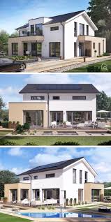 Gebaut nach europäischen standards und normen mit güteüberwachten, zertifizierten, langlebigen klare, einfache konturen mit viel glas unterstreichen den modernen stil und sorgen für eine zeitlose. Einfamilienhaus Modern Mit Satteldach Grundriss Ideen Mit Haus Fassade Haus Architektur Grundriss Einfamilienhaus Modernes Haus
