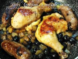 Una coscia di pollo in padella in ogni piatto, poi con. Cosce Di Pollo In Padella Con Olive Nere E Patate Ricette Cosce Di Pollo E Pollo In Padella