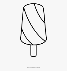 This dessert is known as kakigōri and was once reserved for the wealthy because of the complex production process of ice, which was only accessible in the winter and refrigeration relied on. Popsicle Coloring Page Line Art Hd Png Download Transparent Png Image Pngitem
