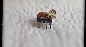 This Is A Mini Bug Robot Handmade Out Of Computer Parts Thanks For Watching Computer Parts And Components Electronic Art Robot