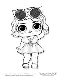 Printable lol pet coloring page cherry hamster coloring page. Lol Dolls Coloring Pages Coloring Home