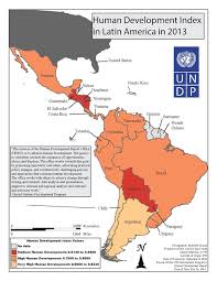 Why is there not a latin american country? This Map Used On The Wikipedia Page List Of Latin American Countries By Human Development Index Misses Cuba Which Is On The Second Place Of The List 463 599 Mapporn