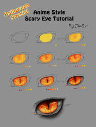Not all anime is in the same style. Anime Style Scary Eye Tutorial By Jiasenart On Newgrounds