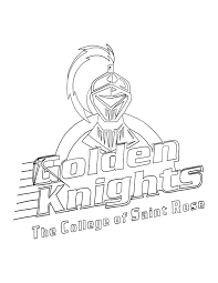 Save coloring page color online. Golden Knights Coloring Pages Novocom Top