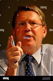 President of the National Farmers Union Peter Kendall addresses the NFU  Conference in Birmingham today Stock Photo