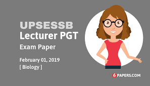 Upsessb Lecturer Pgt Exam 2019 Biology English 6papers To download upsessb tgt pgt hall ticket 2019, candidates have to enter name, registration number and date of birth.