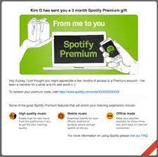 Spotify premium 3 month trial key united states. Why Not Gift Someone Withr A Spotify Premium Subscription Valid For Either 1 3 6 Or 12 Months Maybe Your Lucky Reci Spotify Free Gift Cards Spotify Premium