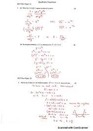 Online igcse centre about to help on edexcel, gce a level, cie a level, gce advanced level and for gcse exams. Igcse Additional Math 0606 Quadratic Function Questions With Detailed Working And Answers Teaching Resources