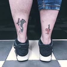 This kind of tattoo is best for those who love tiny cute cartoons. 66 Matching Tattoo Ideas In 2021 For Friends Couples