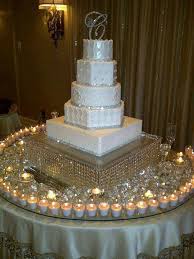 Beautiful Wedding Cake Love The Table Setup Too I Will Be Doing Something Similar Wedding Cake Table Decorations Cake Table Decorations Wedding Cake Table