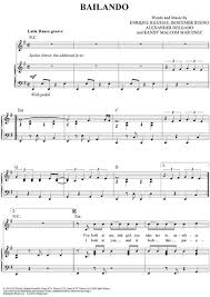 Bailando Sheet Music Violin Music Drum Sheet Music