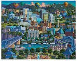 Discover the world through the eyes of renowned folk artist eric dowdle, known for his gift of capturing the character and traditions of each place he visits. Chattanooga Tn Jigsaw Puzzle 500 Pieces By Dowdle Folk Art 16 X 20 New 671095203173 Ebay