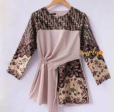 Baju batik bisa digunakan untuk mengajar, bekerja di kantor ataupun menghadiri acara resmi. Simply2simply Desain Blus Model Baju Wanita Model Pakaian