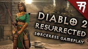 He's talking about diablo 2: Diablo 2 Resurrected Alpha Gameplay Sorceress Stream Youtube