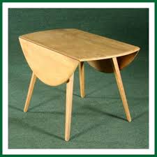 Danish extending table and chairs set. 1960s Ercol Solid Elm Dining Kitchen Table Sold