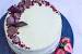 How To Decorate Red Velvet Cake With Crumbs