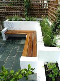 Contemporary iron bench made in barcelona seat height: Happy Gardening Small Garden Bench Seat