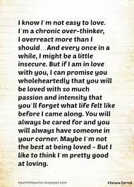 I Know I M Not Easy To Love Heartfelt Love And Life Quotes