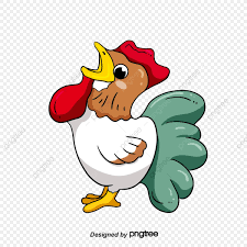 Download This Cartoon Beating Chicken Farm Animal Cartoon Png Clipart Image With Transparent Background Or Psd File For Free Anak Binatang Kartun Binatang