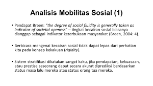 Social mobility akan menyebabkan terjadinya berbagai penyesuaian mobilitas sosial ditandai oleh perubahan struktur sosial yang sering memengaruhi hubungan ini adalah contoh faktor yang mendorong mobilitas sosial secara vertikal dari sudut pandang politik. Mobilitas Sosial Konsep Dan Indikator Ppt Download