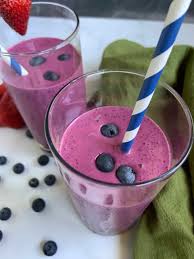 Cup strawberry (fresh or frozen) 6. Strawberry Blueberry Smoothie From Michigan To The Table