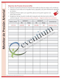 Blood Pressure Tracker Spanish