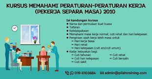 Perasaan liburan yang menyenangkan itu sulit dihilangkan sehingga semangat untuk kembali buat jadwal hari kerja pertama. Memahami Peraturan Peraturan Kerja Pekerja Separa Masa Universiti Teknologi Malaysia Kuala Lumpur Utmkl August 22 2019 Allevents In
