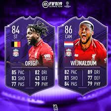 76 75 81 86 78 79. Prediction What A Comeback Great Performance From Liverpool And A Well Deserved Final Spot Origi Wijnaldum Fifa